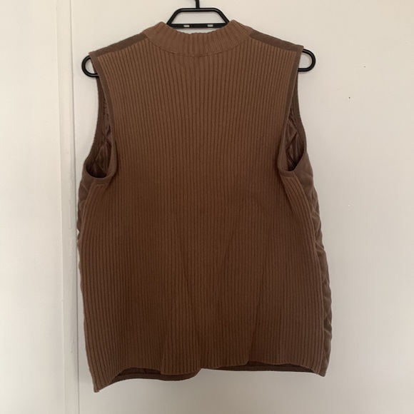 Vintage brown vest - Picture 2 of 3